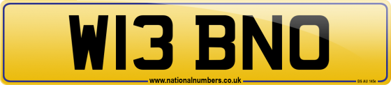 W13 BNO