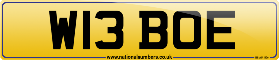 W13 BOE