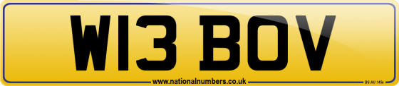 W13 BOV