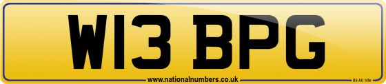 W13 BPG