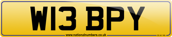 W13 BPY