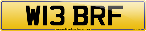 W13 BRF