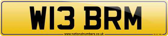 W13 BRM