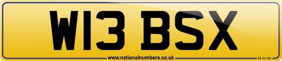 W13 BSX
