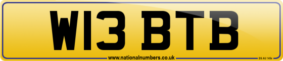 W13 BTB