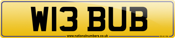 W13 BUB