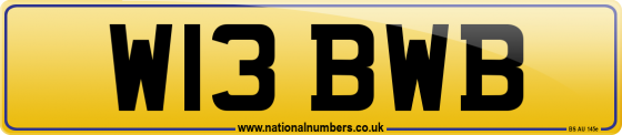 W13 BWB