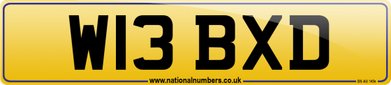 W13 BXD
