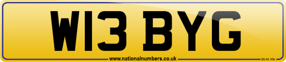 W13 BYG