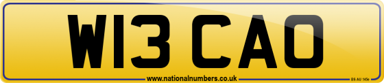 W13 CAO