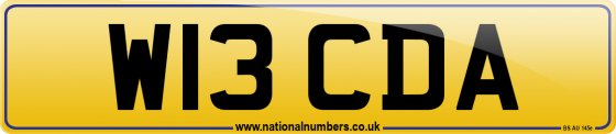 W13 CDA
