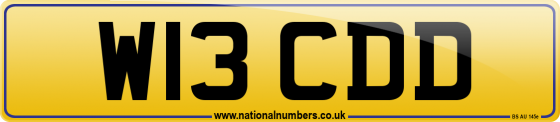 W13 CDD