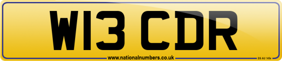 W13 CDR
