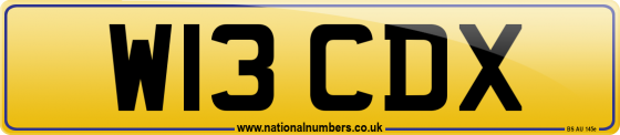 W13 CDX