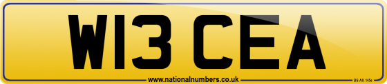 W13 CEA