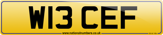 W13 CEF