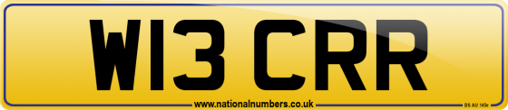 W13 CRR