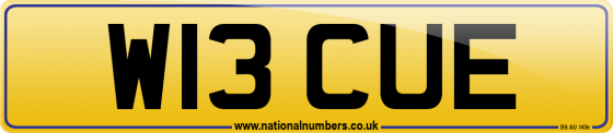 W13 CUE