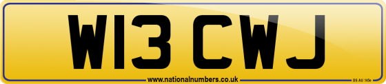 W13 CWJ