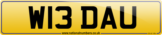 W13 DAU