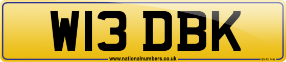 W13 DBK