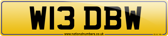 W13 DBW