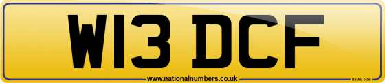 W13 DCF