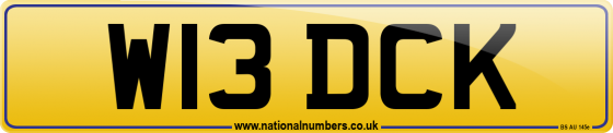 W13 DCK