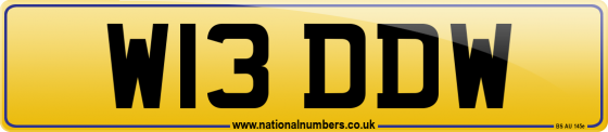 W13 DDW