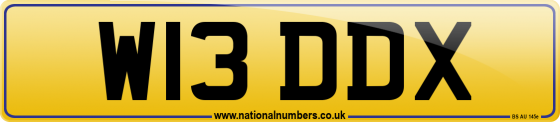W13 DDX