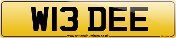 W13 DEE