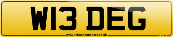 W13 DEG