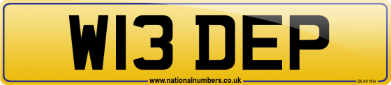 W13 DEP
