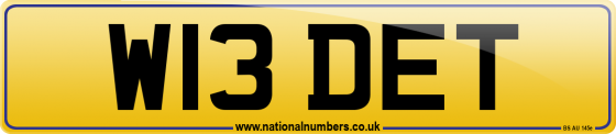 W13 DET
