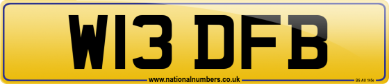 W13 DFB