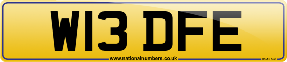 W13 DFE