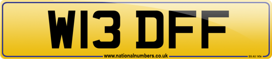 W13 DFF