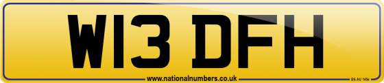 W13 DFH