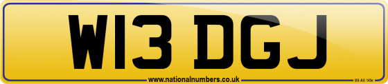 W13 DGJ