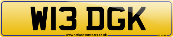 W13 DGK