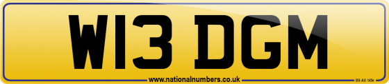 W13 DGM