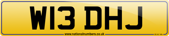 W13 DHJ