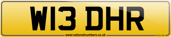 W13 DHR
