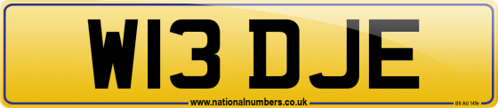 W13 DJE
