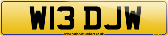 W13 DJW