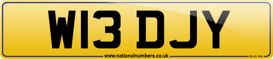 W13 DJY