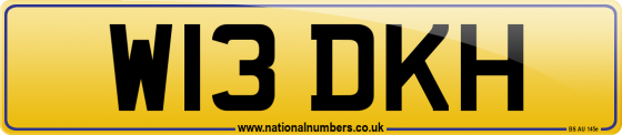 W13 DKH