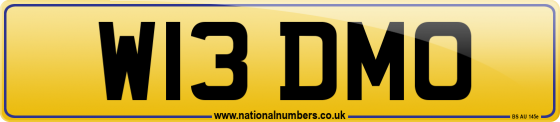 W13 DMO