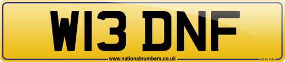 W13 DNF
