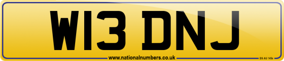 W13 DNJ